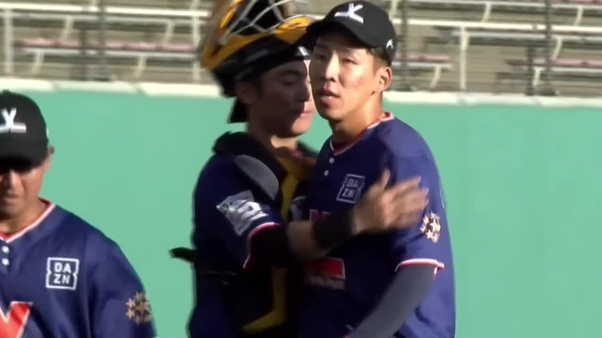 最後は高めにズドン 成田晴風 試合を締める ノビのあるストレートで封じる 実況:中村悠平 🏖️ジャパンウィンターリーグ 🆚オリオンズ×エイサー 🆓#DAZN LIVE配信中 #イージースポーツ #冬が僕を強くする #JWL #THEアナ #seibulions #だったらDAZN