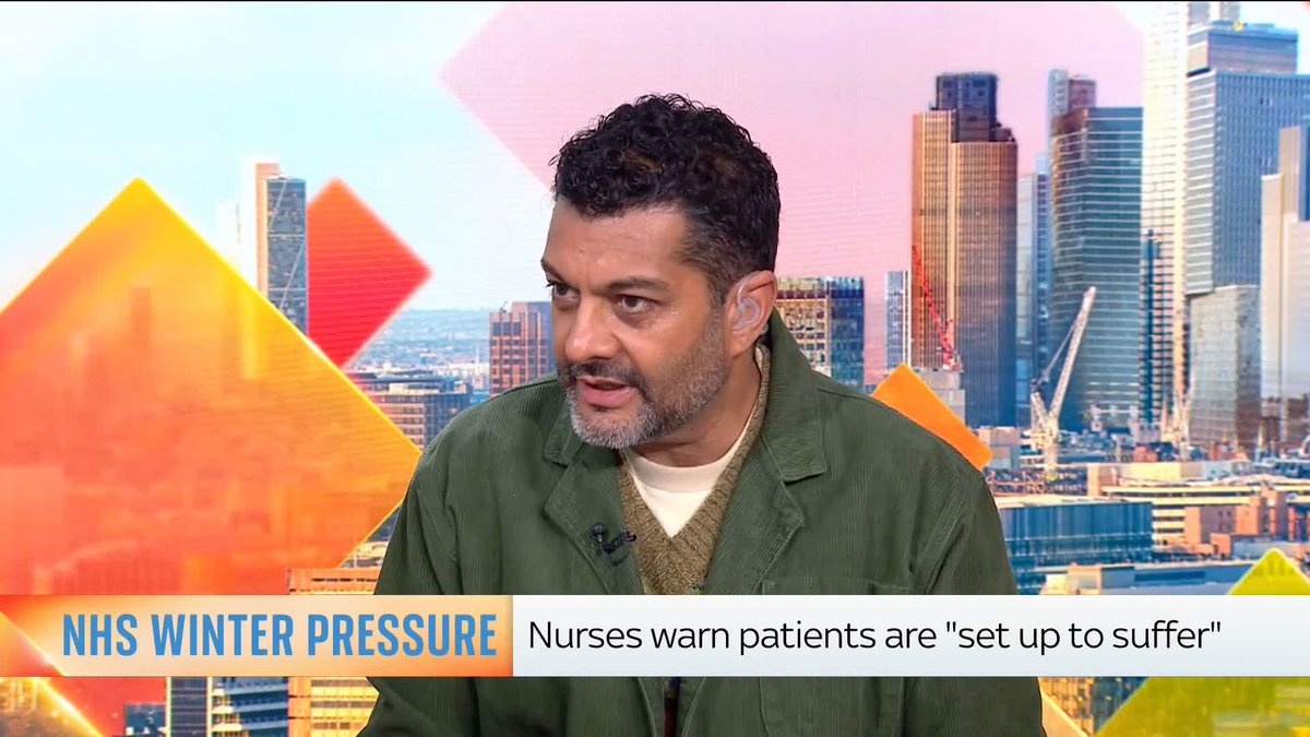 🩺 Hiccups and ingrown toenails are some of the reasons people have turned up at A&E to see a doctor Ashish Joshi joins Sophy Ridge & Wilfred Frost to chat about the pressure on the NHS this winter ⬇️