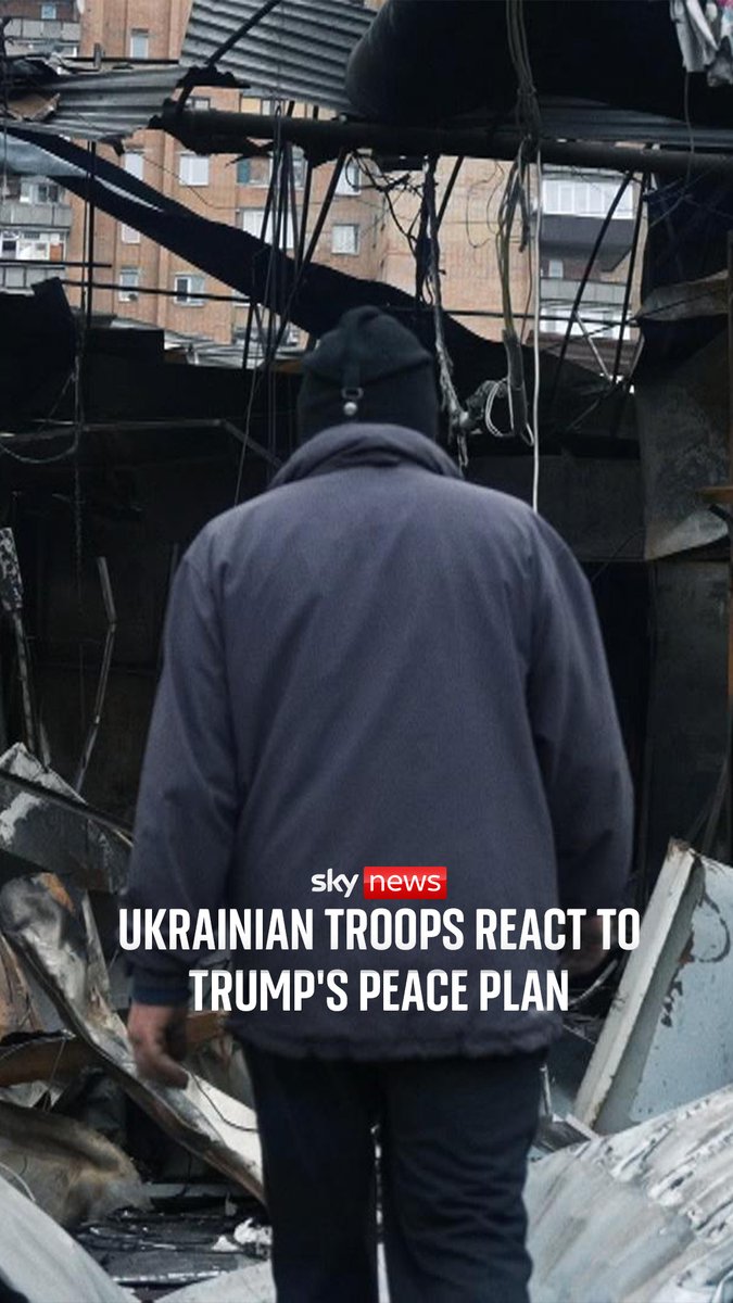 What do troops think about Trump wanting Ukraine to give up Donbas? Sky's @HaynesDeborah is in Ukraine to find out. 🔗 Read more: