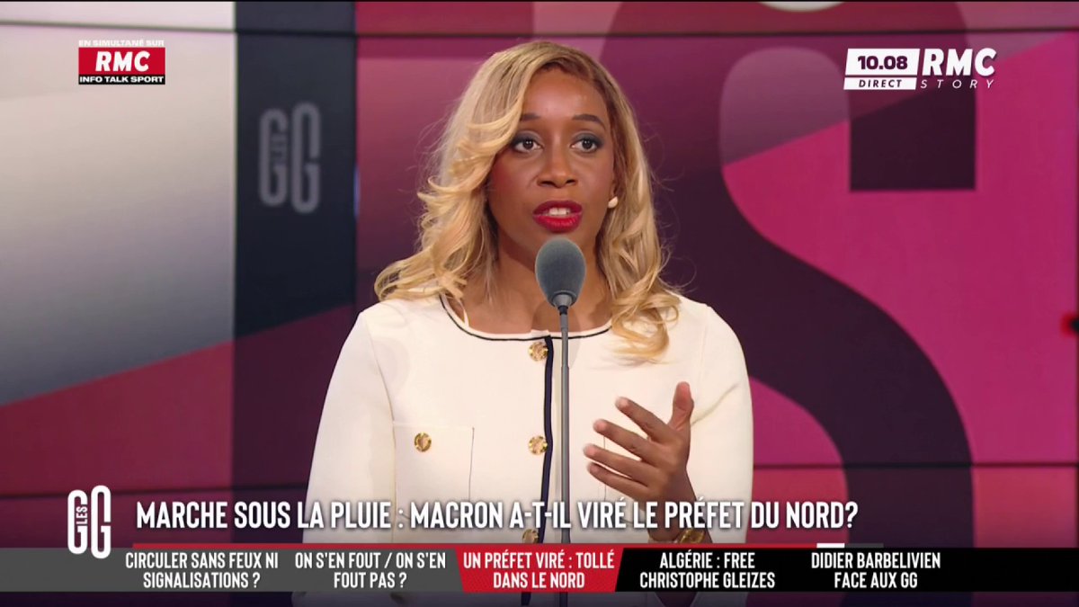 ð§ïž Marche sous la pluie : Macron a-t-il viré le préfet ? ð£ïž Joëlle Dago-Serry : "Je veux bien que lorsqu'il se déplace, il se déplace comme à Disney dans un faux décor de la France où tout le monde est heureux... Mais ce n'est pas la France ! Les gens sont en colÚre !" #GGRMC