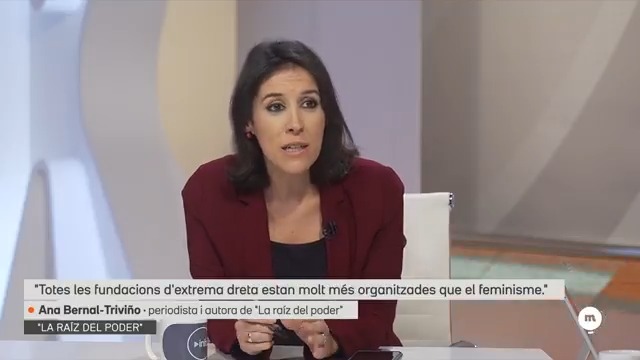 “Totes les fundacions d’extrema dreta estan molt més organitzades que el feminisme." La periodista especialitzada en violències masclistes Ana Bernal-Treviño parla del patriarcat i la desigualtat en presentar el llibre "La raíz del poder" #Matins3Cat