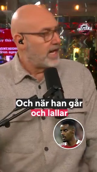 "När han går och lallar..." 👀 Studion diskuterar Isaks insats mot Sunderland 🇸🇪 #tikitaka