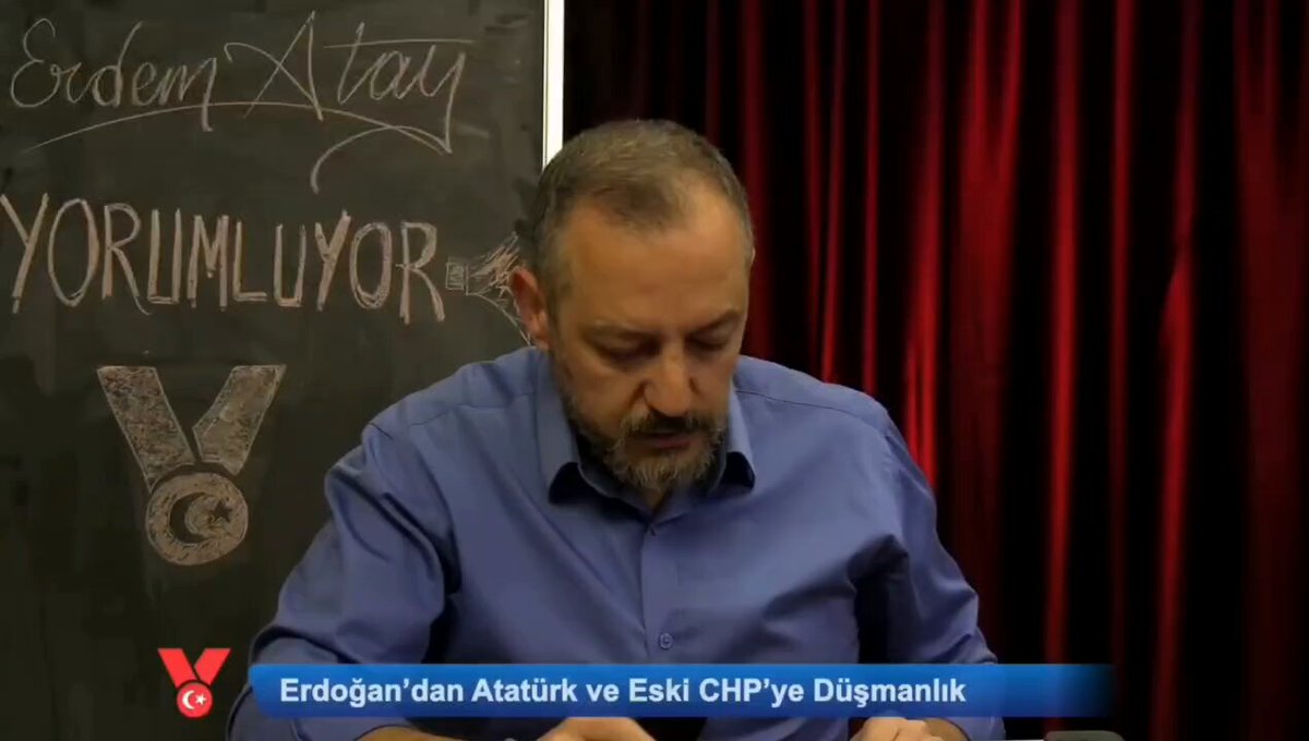 Erdem Atay: Özgür Özel Erdoğan'a, "Seni başkan yaptırmayacağız dedi diye şurada Edirne'de 9 yıldır vatan evladı yatıyor"diyor.Demirtaş'a vatan evladı diyor. Sonra da bize CHP'ye niye laf ediyorsunuz diyorsunuz! Demirtaş vatan evladıysa al koynuna Özgür Özel beraber cepheye gidin.