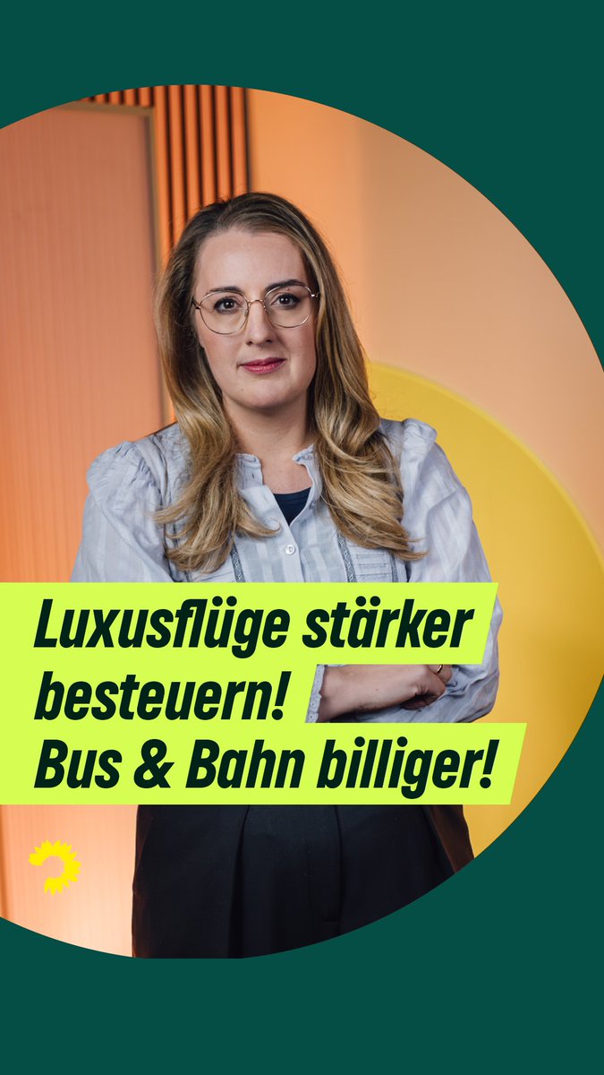 Wir wollen Luxusflüge in Privatjets und Flüge in der 1. Klasse stärker besteuern! Eine von Frankreich angeführte internationale Allianz schlägt genau das vor. Mit dieser Steuer können wir für mehr #Klimaschutz und Gerechtigkeit sorgen! 1/2