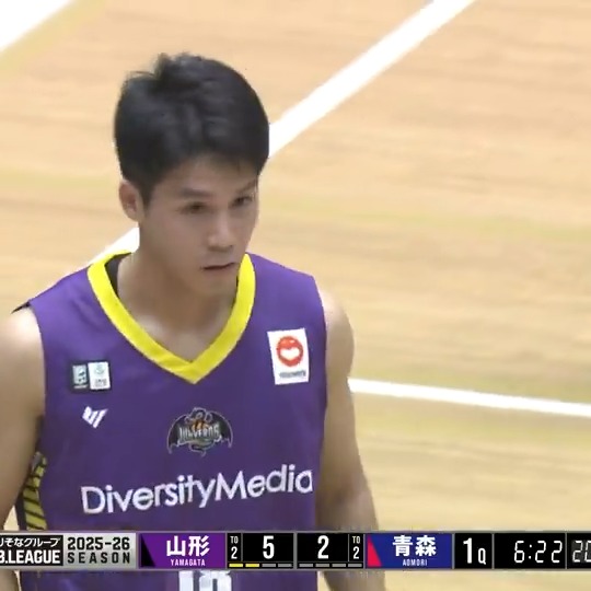練習生から前日に契約の #川畑颯太郎‼ いきなりの6得点4アシスト3スティール👏 注目ルーキーのデビュー戦を見逃し視聴🎥 #山形ワイヴァンズ 🆚 #青森ワッツ 🏀りそなグループ #Bリーグ🏀 B2第10節|GAME1 見逃し視聴は👇 #バスケットLIVE 配信中📡 B.LEAGUE(Bリーグ) パスラボ山形ワイヴァンズ【公式】