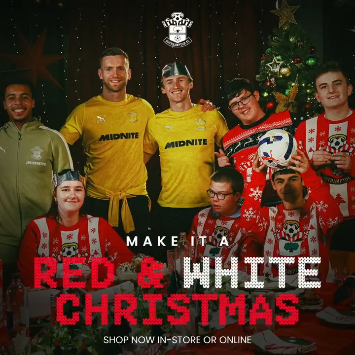 A special surprise for some Saints Foundation participants ❤️ Make your Christmas a Red &amp; White Christmas 🎅