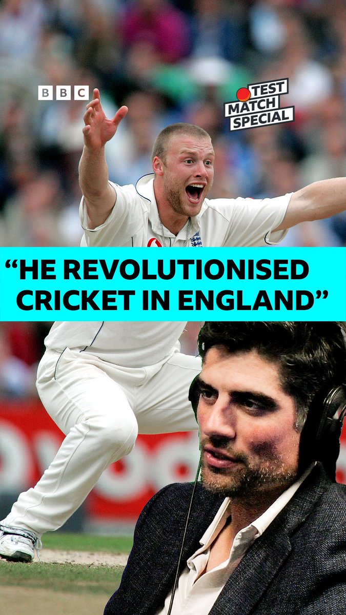 "He revolutionised cricket in England" 🏏 🗣️ Alastair Cook & Isa Guha reflect on Freddie Flintoff’s iconic 2005 Ashes impact #BBCCricket #Ashes