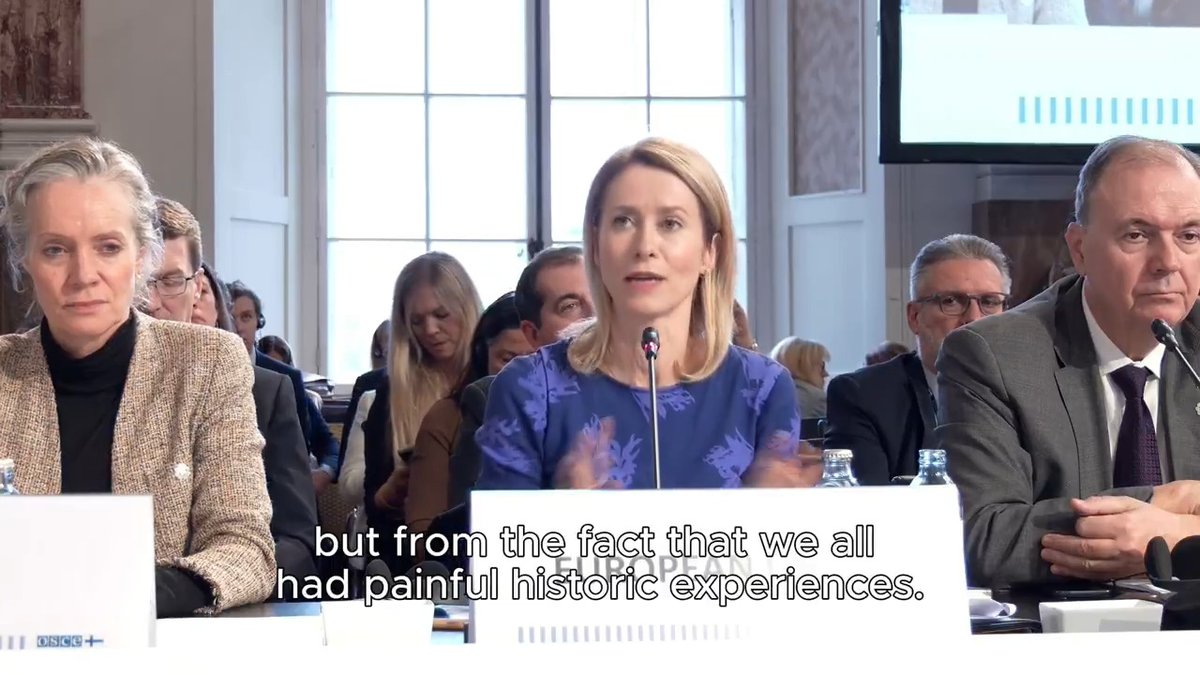 The OSCE was established to keep war away from Europe. Yet, Russia blatantly violates international law and OSCE principles. The EU will stay the course. Only more pressure on Russia and more support to Ukraine will change the balance. My statement at OSCE Ministerial Council ↓