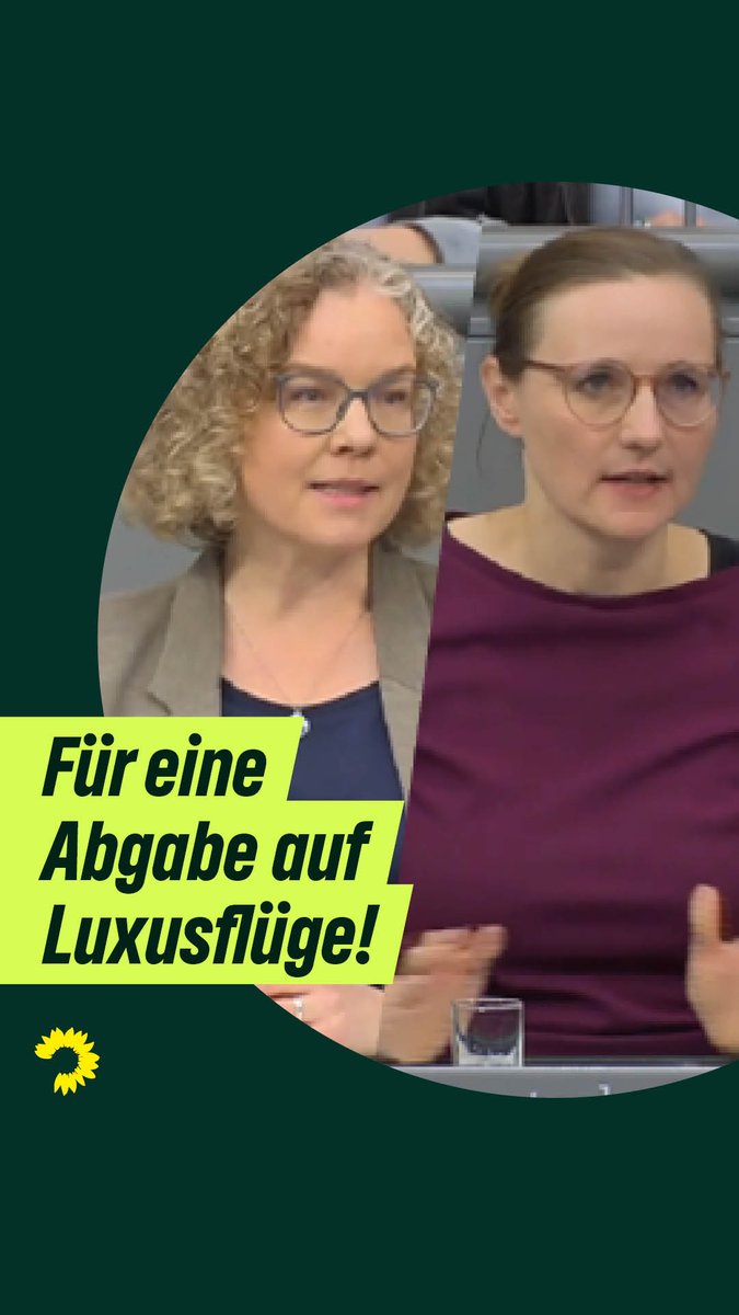 Flüge billiger machen, während der Preis des Deutschlandtickets erhöht wird? Diese Bundesregierung hat den Ernst der Lage beim Klimaschutz ganz offensichtlich nicht erkannt. Wir sagen: Diejenigen, die für mehr Verschmutzung verantwortlich sind, müssen auch für sie zahlen!
