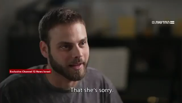 “She was very embarrassed because they didn’t do anything.” That’s how former hostage Alon Ohel described the Red Cross worker who accompanied him out of Hamas captivity. There isn’t enough “sorry” in the world to make up for what former hostage Alon Ohel endured: being starved, chained like an animal for years, beaten, and sexually abused. The Red Cross had 2 years to help the hostages, to at least try, and they chose not to. We will never forget.