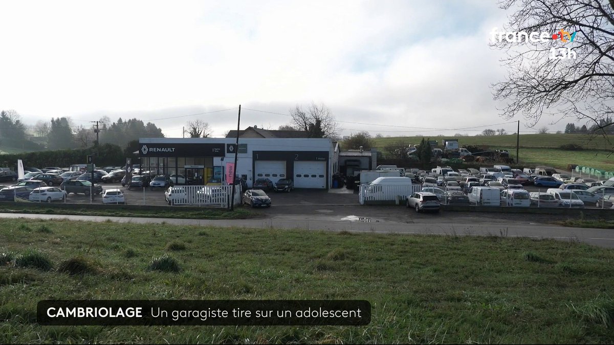 Drame en Isère, où un garagiste a tiré sur un adolescent de 15 ans qui tentait de le cambrioler. C'était la deuxième nuit consécutive que le garage était visité par des cambrioleurs. #JT13H