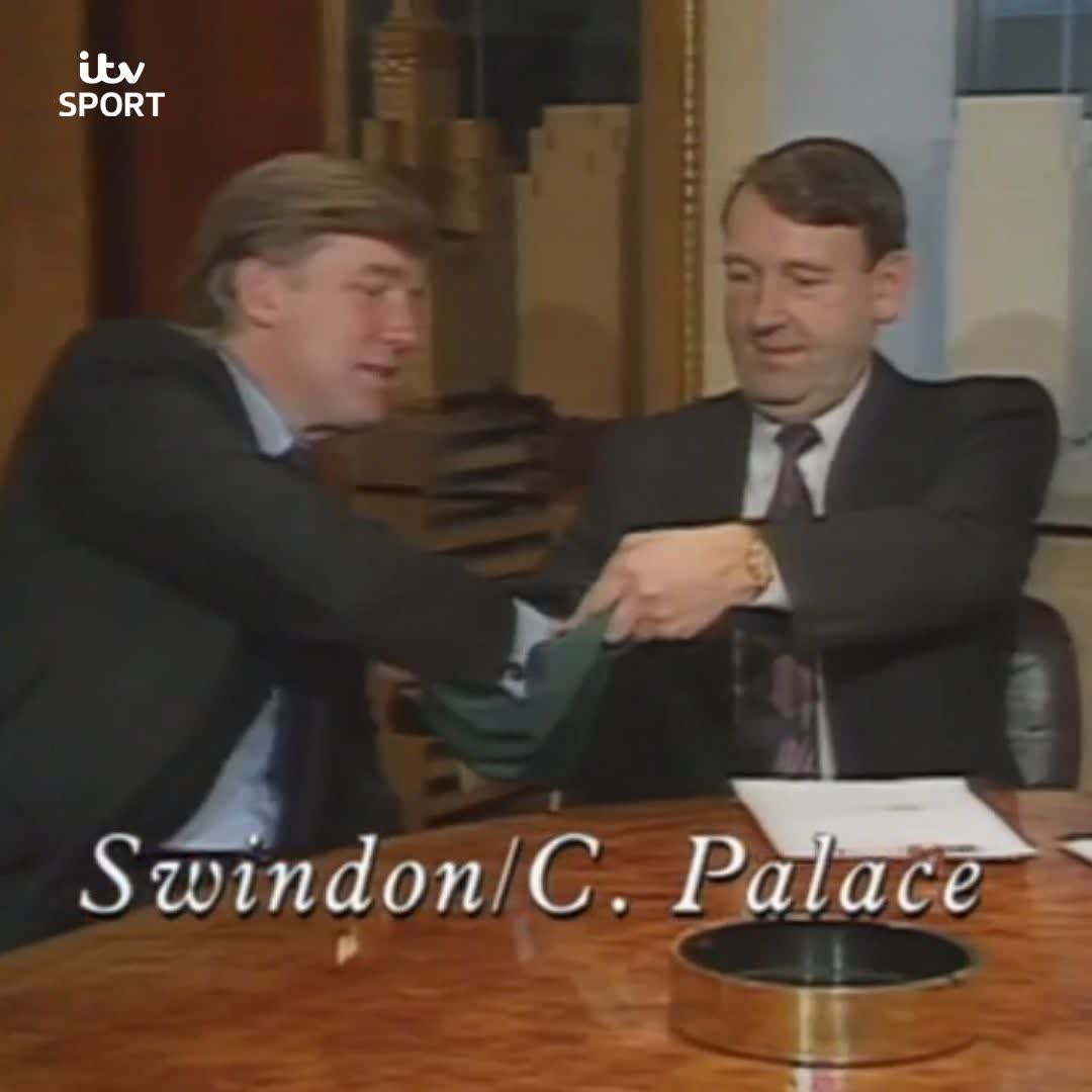 Donald Trump will be centre stage at Fifa’s 2026 World Cup draw on Friday but it will not be the first time he has been top billing in a football draw 👀 Here he is conducting the 1992 League Cup quarter-final draw on ITV's Saint & Greavsie 📺