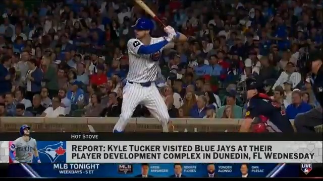 Free agent Kyle Tucker visited the Blue Jays facility in Dunedin, Florida yesterday. Yonder Alonso and Matt Vasgersian react to the report and discuss how real they think Toronto's interest is.