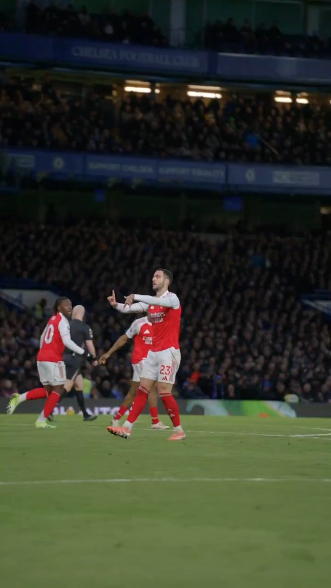 Man’s a €35m central midfielder who spent most of his Real Sociedad career taking penalties and free kicks. now he’s jumping higher than Ronaldo and finishing like peak Thierry Henry and we’re all acting like this is normal.