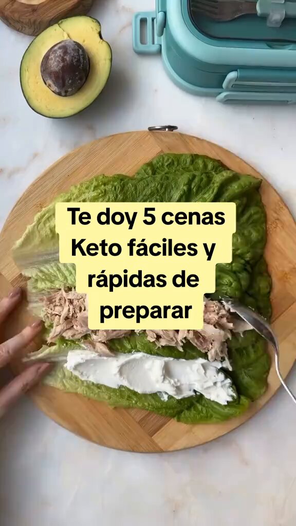 Cinco cenas keto para bajar de peso rápidamente. Rápidas, fáciles y sencillas…