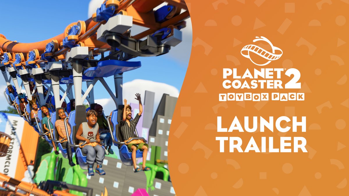 Unbox the fun, on Xbox! The Toybox Pack DLC is available now for Planet Coaster 2.