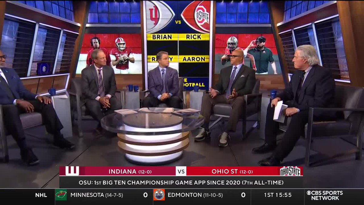 3 out of 4 CBS Sports commentators pick Indiana to beat Ohio State in the B1G Championship Game