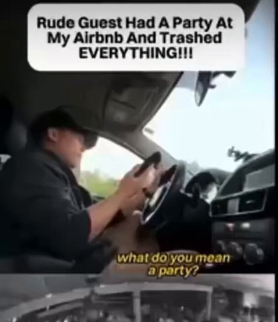 Wow! Definitely a liberal, massive Damage to Property and oh it’s no big deal. He is saying yeah about that, someone should pay and that is you lady.
