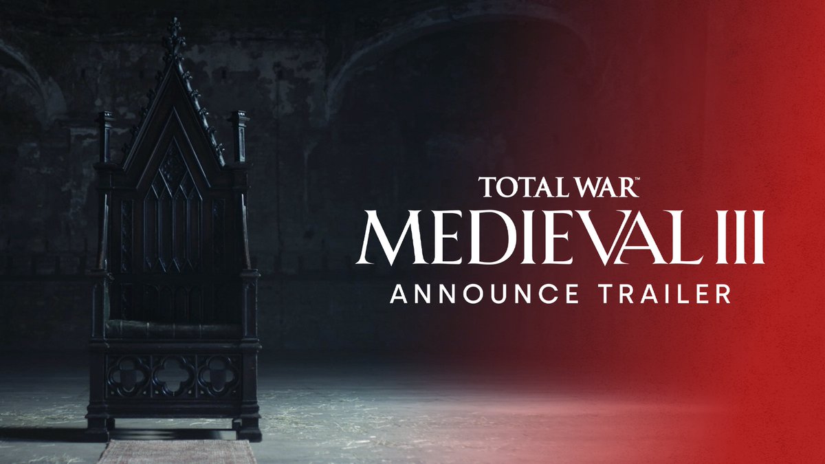 Total War: MEDIEVAL III is now in early development 🏰 How will you make history?