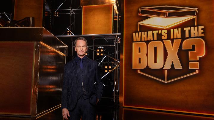 Giant boxes conceal jaw-dropping prizes and wild surprises in this high-stakes game show that tests smarts and stamina. Neil Patrick Harris hosts What’s In The Box? Premiering December 17