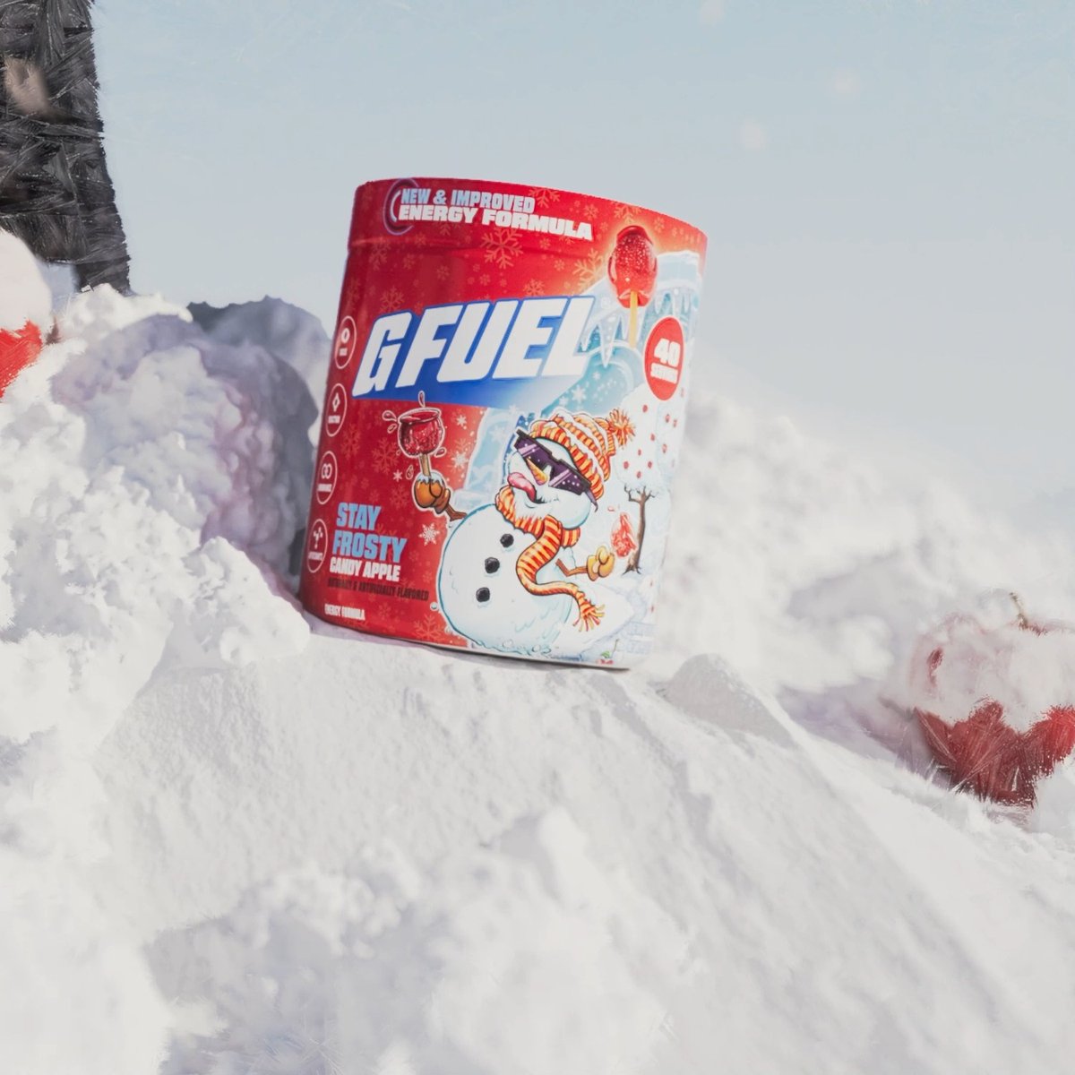 🎄 Unwrap your new favorite flavor. STAY FROSTY is here with a crisp, potent Candy Apple flavor just in time for the holidays. ❄️ Get yours now: