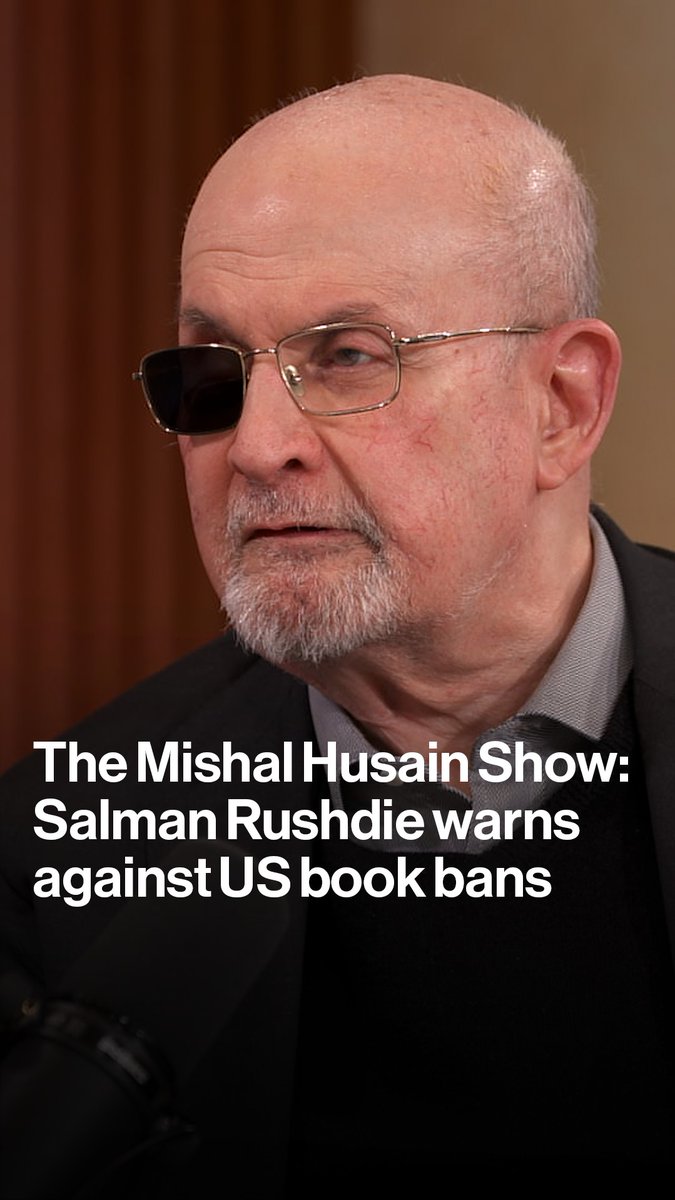 Novelist Salman Rushdie tells Mishal Husain that book bans in the US are an attempt to "erase" diverse perspectives on American history Subscribe to The Mishal Husain Show wherever you get your podcasts