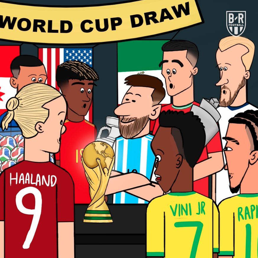 Ready for the World Cup draw 🌎