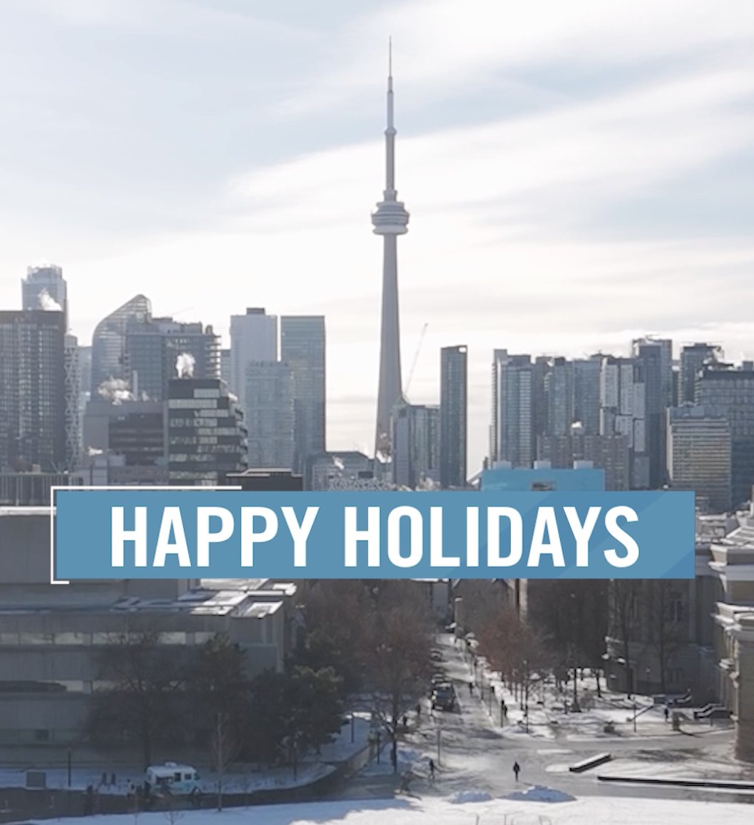 ‘Thank you all’: President Melanie A. Woodin releases first holiday message to the #UofT community 💙