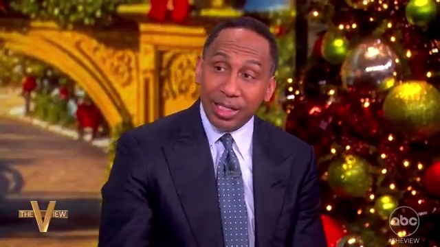 "Trump is being Trump," Stephen A Smith tells 'The View.' "Look at what Trump is doing. Trump is positioning himself to remain in power even if he isn't the president. He wants to make sure he maintains that level of influence."