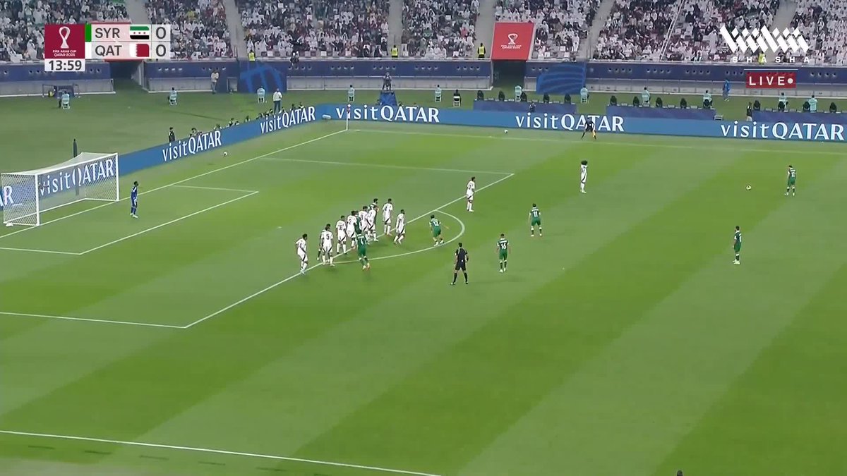 عبدالله الشامي يهدر هدفاً غريباً لسوريا 🇸🇾😳 تابعوا المباراة وباقي المواجهات في #كأس_العرب_على_شاشا 🏆💫 شاهد الآن مجاناً وبدون تسجيل دخول 📺