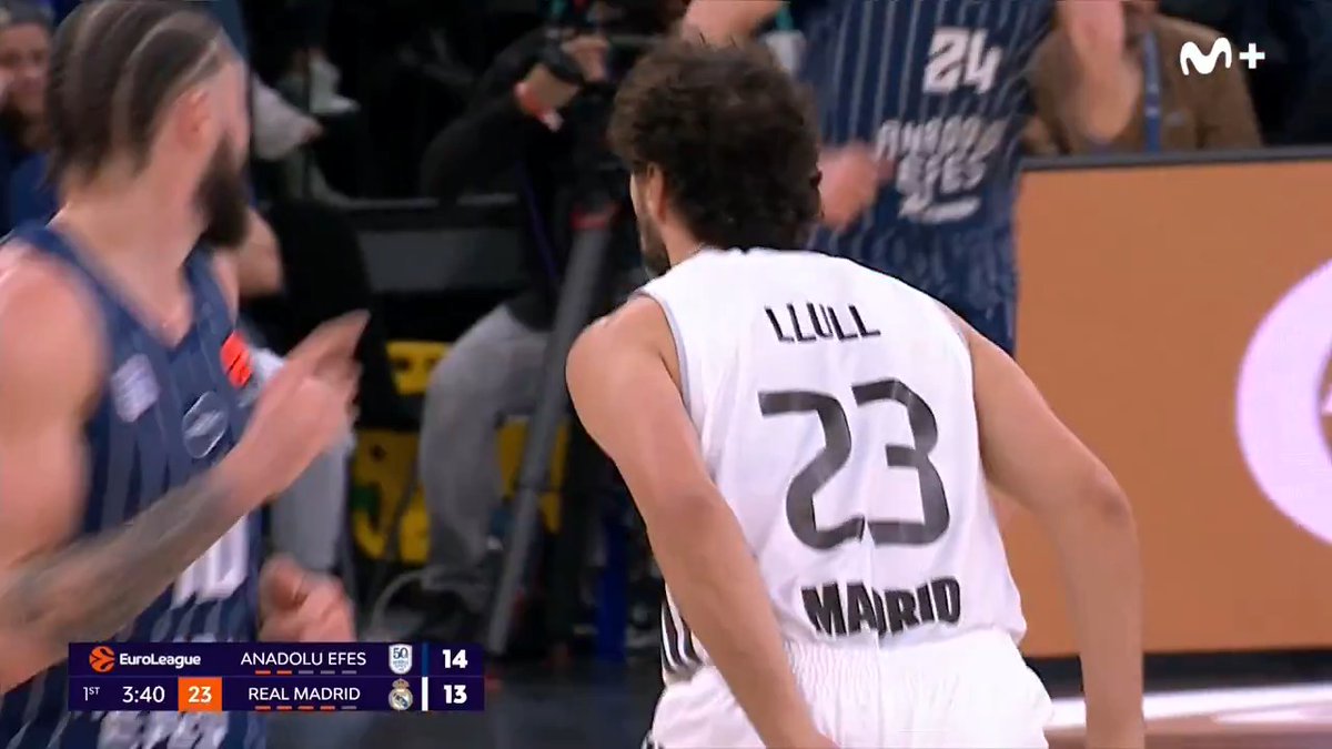 6⃣9⃣2⃣ triples para Sergio Llull en #EuroLeague.