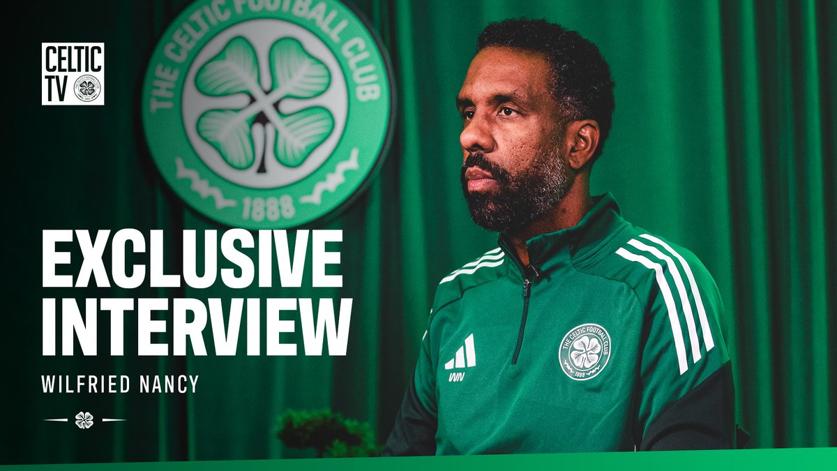 📺 Watch Celtic TV's exclusive first interview with the new manager in full #BienvenueWilfried | #CelticFC🍀