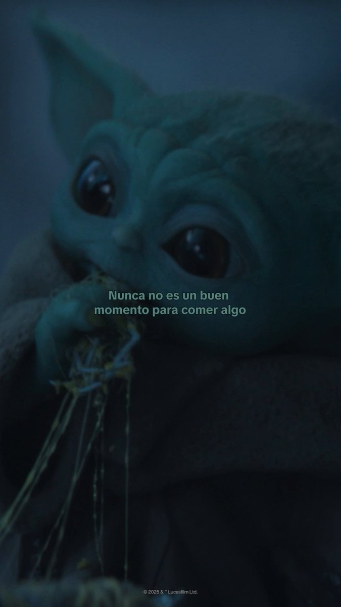 Grogu ya está listo, ahora prepara tus snacks que #TheMandalorianAndGrogu está llegando a los cines. Estreno 21 de mayo.