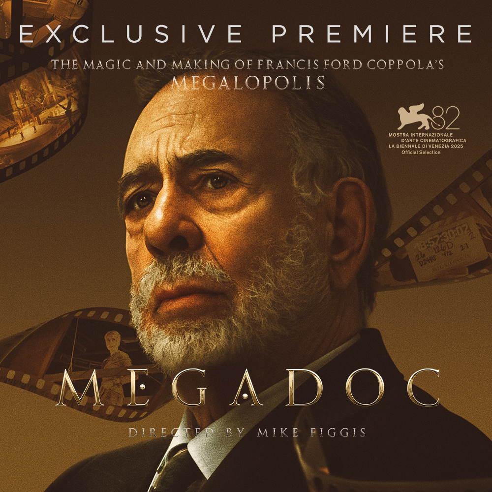✨ MARK YOUR CALENDARS✨ Mike Figgis' MEGADOC — the epic true story of the making of Francis Ford Coppola's MEGALOPOLIS — will begin streaming exclusively on the Criterion Channel starting December 16! Granted unsurpassed access to the set, Figgis weaves together archival material; unfiltered interviews with stars Adam Driver, Giancarlo Esposito, Aubrey Plaza, and others; and a close-up view of how Coppola drew from Roman history, political allegory, and his own uncompromising vision to shape the world of MEGALOPOLIS. This isn’t just a record of a production on the brink—it’s an unmissable portrait of an artist staking everything on his ambition.