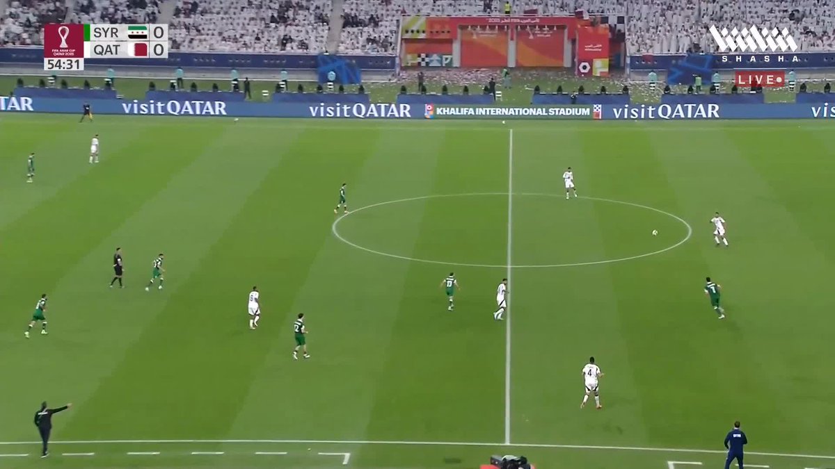 الحظ يقف أمام العنابي 😓 مدافع منتخب سوريا ينقذ هدف آخر لمنتخب قطر 🇶🇦🔥 تابعوا المباراة وباقي المواجهات في #كأس_العرب_على_شاشا 🏆💫 شاهد الآن مجاناً وبدون تسجيل دخول 📺