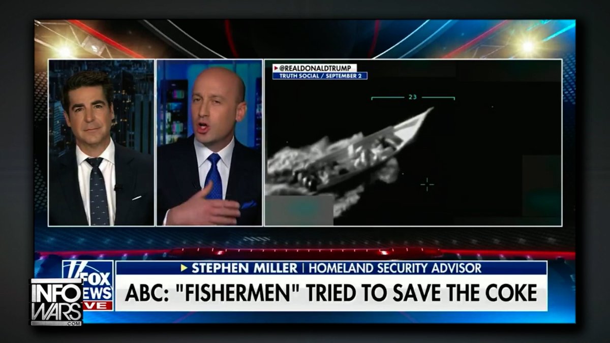 BREAKING VIDEO: "President Trump, Sec. Hegseth, & This Entire Government Are Committed To Finally Using Our Military To Defend Our People, Our Borders, Our Families, Our Culture, Our Heritage- To Defend The United States!" WH Deputy Chief Of Staff Stephen Miller Delivers Powerful Defense Of The Trump Admin's Lawful & Constitutional Actions In Taking Out Narco-Terrorists In The Western Hemisphere