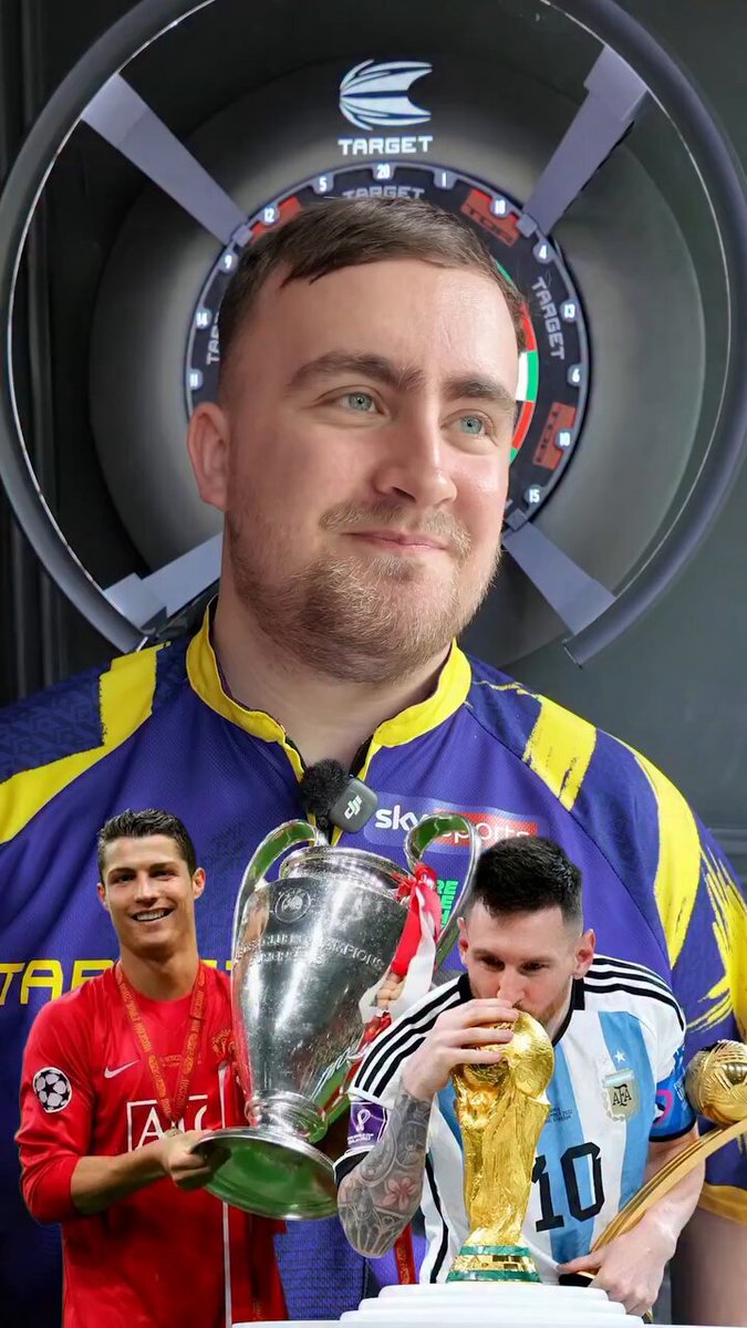 Famous dart players choose between Cristiano Ronaldo 🇵🇹 and Messi 🇦🇷