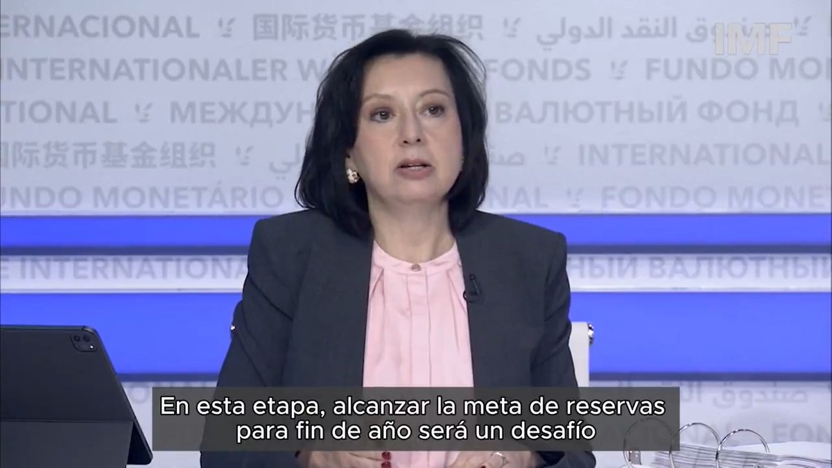 "El FMI": Por las declaraciones de su portavoz Julie Kozack sobre Argentina