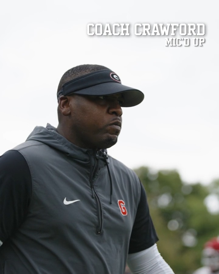 Coach Crawford is on the mic! #GoDawgs | Kroger