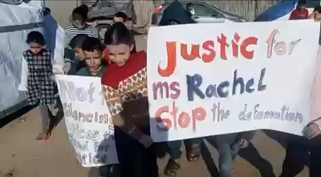 Ms. Rachel reposted this video, of children in Gaza holding a protest against her antisemitism allegations. Watching it, I couldn’t help think about how protesters in Gaza have often faced harsh repression when they speak out against Hamas. That is a tragic reality for many Palestinians who simply want a better future. So it raises real questions when young people can march freely right now in support of Ms. Rachel and her recent comments. Anyone who cares about Palestinian rights should wonder why the Hamas regime, that usually blocks protest, is suddenly comfortable with demonstrations when they are for Ms. Rachel. Palestinians deserve genuine freedom and the space to express themselves without fear. Tragically, that’s not the case today in Gaza. If the Hamas regime is allowing this moment to unfold, it might be because it serves its narrative rather than the interests of the people.