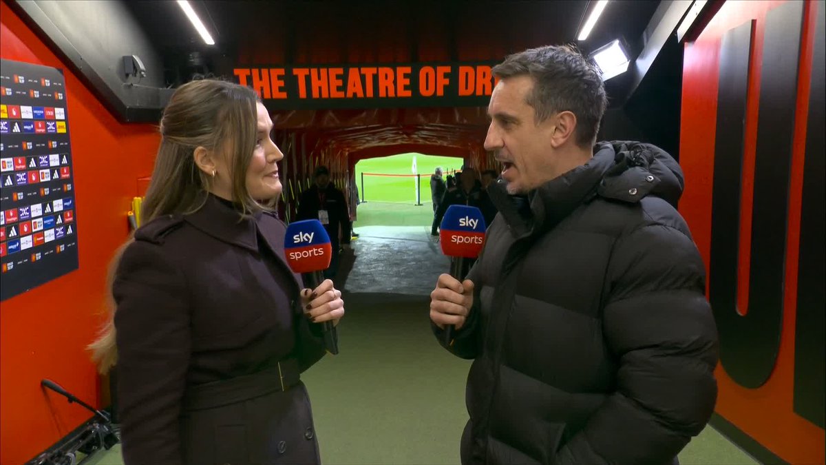 "They can't disappoint tonight" Gary Neville says it is a big night for Man Utd against West Ham 😤