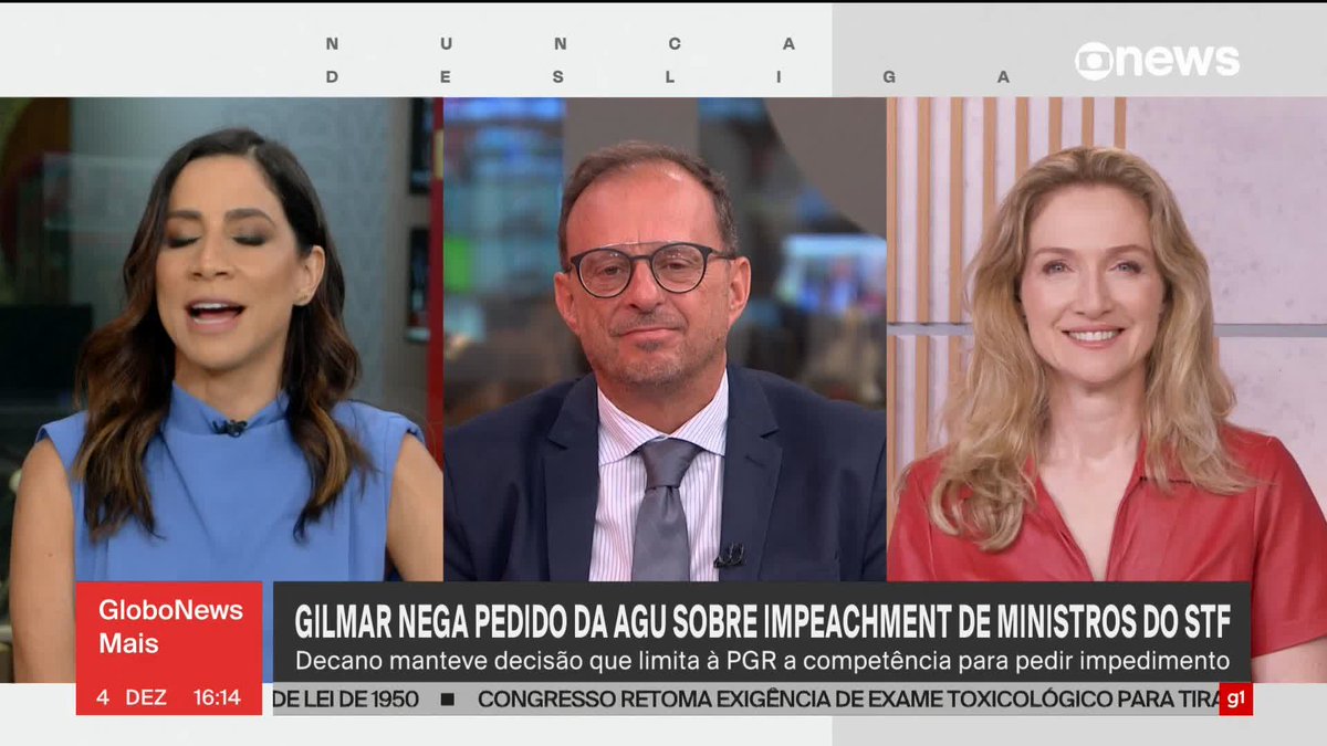"Quando há essa interferência é sempre muito ruim": Motta diz que decisão de Gilmar Mendes que restringe pedidos de impeachment contra ministros do STF é fruto da "polarização política". ➡Assista ao #GloboNewsMais ao vivo: #GloboNews