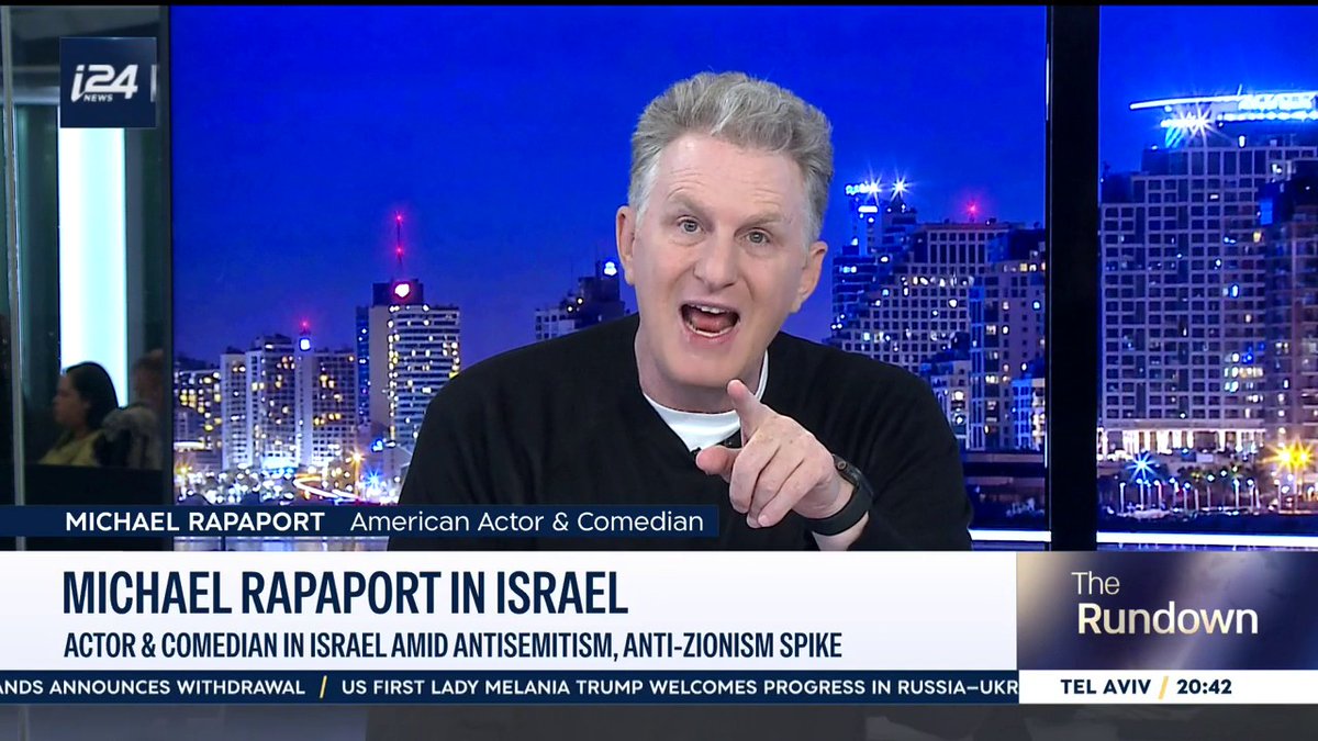 'Marwan Barghouti is an animal—he's a terrorist, and he ain't ever getting out. He's right where he should be, and he should die in prison' MichaelRapaport Benita Levin on #TheRundown