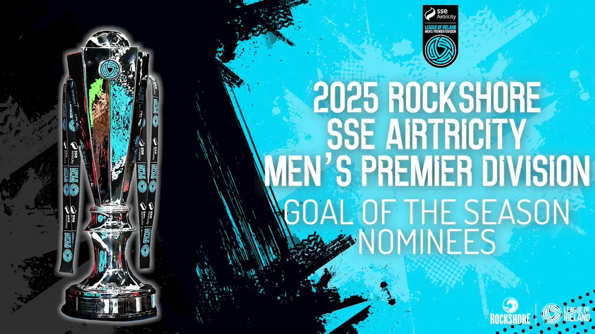 Introducing the 8 nominations for the 2025 Rockshore SSE Airtricity Men’s Premier Division Goal of the Season 🔥🤩 Head over to our website now to cast your vote 👉