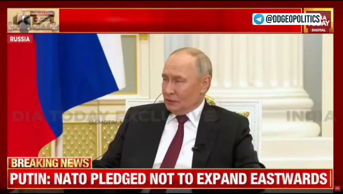 🇷🇺 “Reintegration of what—of the Soviet Union? No, of course not. That’s simply not on the table.” — Putin He says rebuilding the USSR is irrational. Why? Because the modern Russian Federation would be destabilized by absorbing nations with different ethnic and religious compositions. He also accuses the West of inventing the empire myth on purpose to frighten their own populations, to justify aggression, and to manipulate public opinion with their monopoly on media: “They abuse their monopoly in the global media. It is called manipulation of the public opinion and the goal is to justify their aggressive policy towards Russia.”