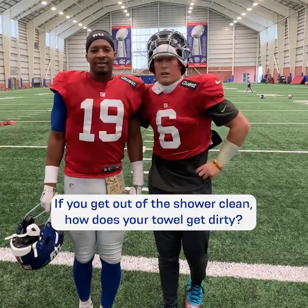 If you get out clean... how does it get dirty?