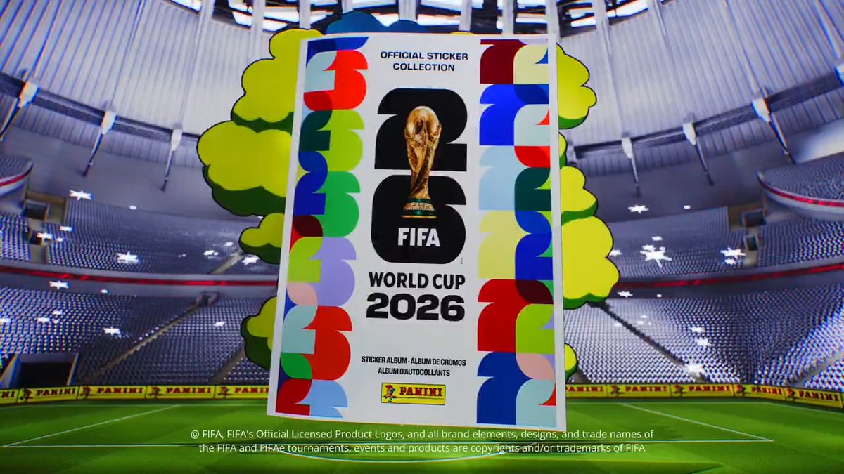 FIFA World Cup 2026™ Panini Stickers are now available!