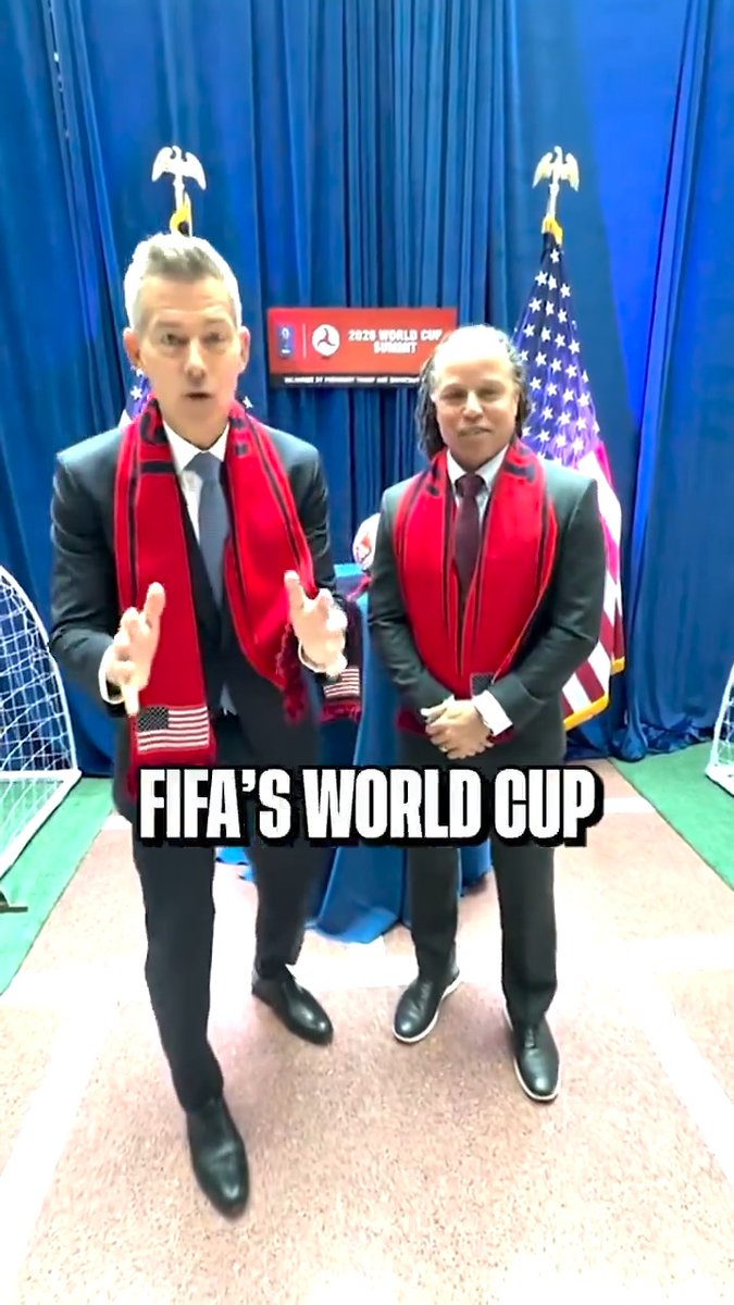 "The U.S. Soccer Men's National Team is looking very good. I think coach Pochettino has put us on the right path." Cobi Jones breaks down Friday's Draw with Secretary Sean Duffy at the U.S. Department of Transportation's FIFA World Cup Transportation Planning summit.