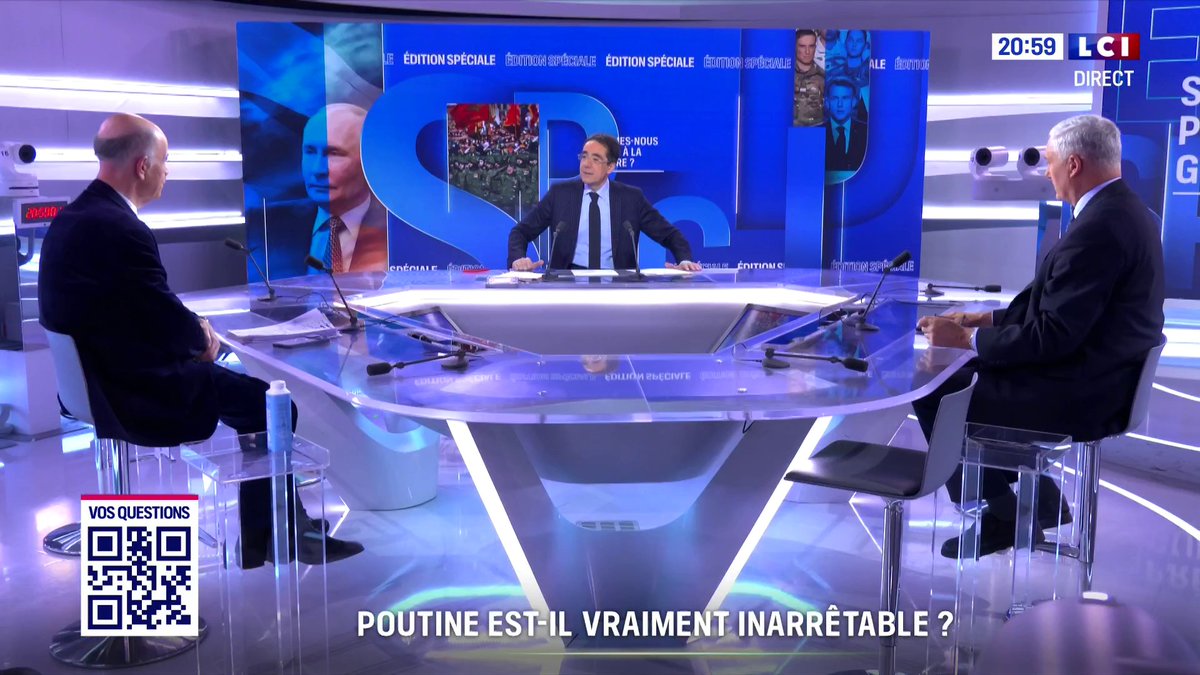 🗣️ "Trump est le premier des traîtres", pour le Général Michel Yakovleff qui estime que les Américains pourraient nous lâcher face à Poutine. 📺 Suivez notre soirée spéciale sur LCI avec Darius Rochebin