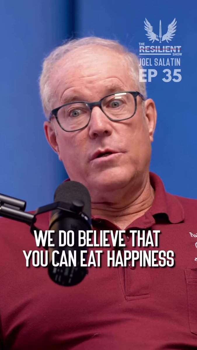 Can you eat happiness? Listen as Joel Salatin describes why our meat cooks 15-20% faster than our counterparts.
